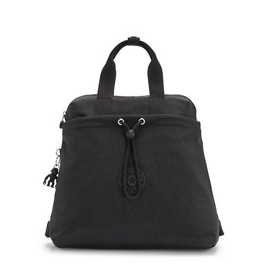 Kipling Goyo Medium Tote Sırt Çantaları Siyah | TR 1631TC